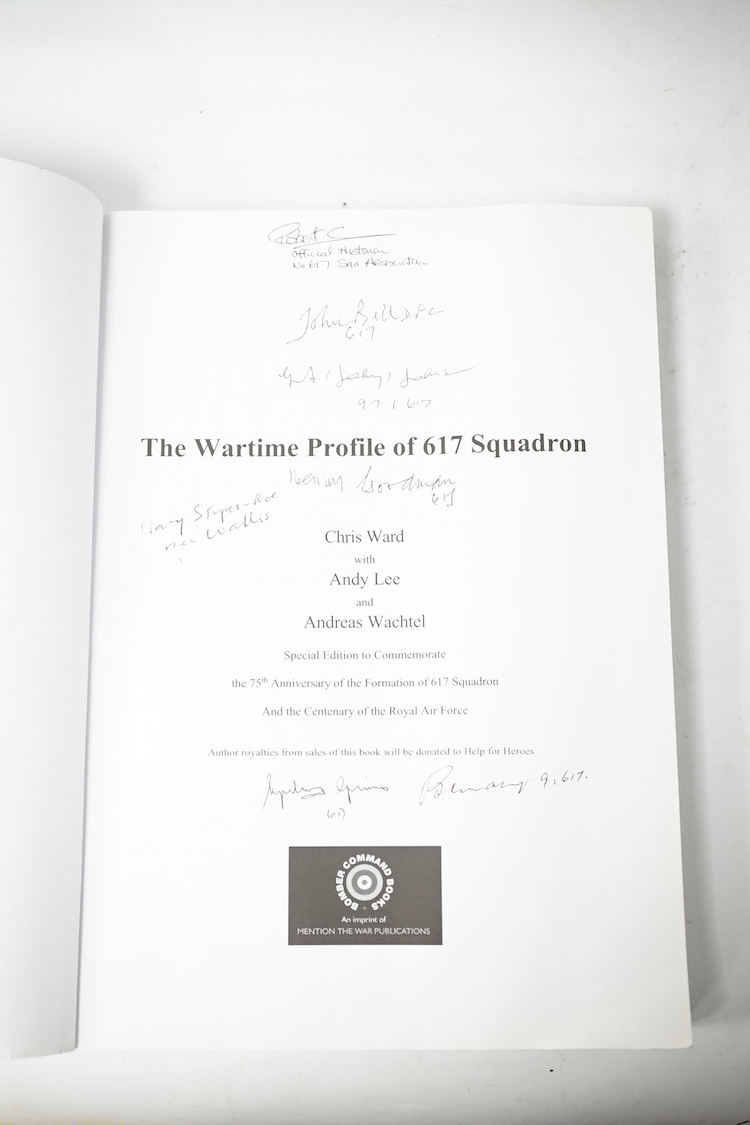 An handwritten record of the sinking of the German battleship The Tirpitz by Phil Tetlow. Tetlow was a radio-telephone operator on all three missions to sink the Tirpitz, together with a copy of ‘The Wartime Profile of 6